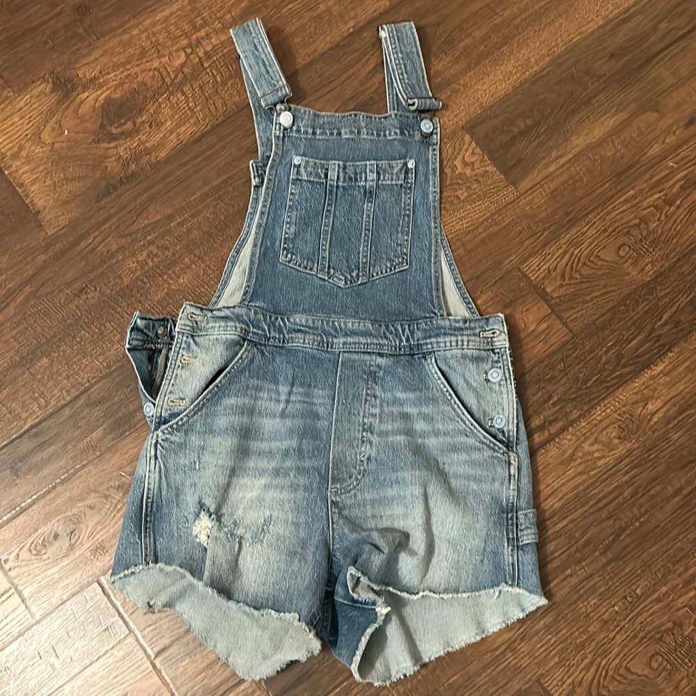 Anthropologie Pilcro denim overalls sz 28